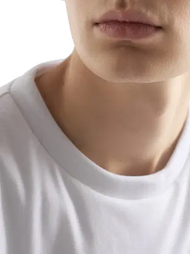 Prada Men's Padded Cotton T-Shirt - White | Thumbnail 6