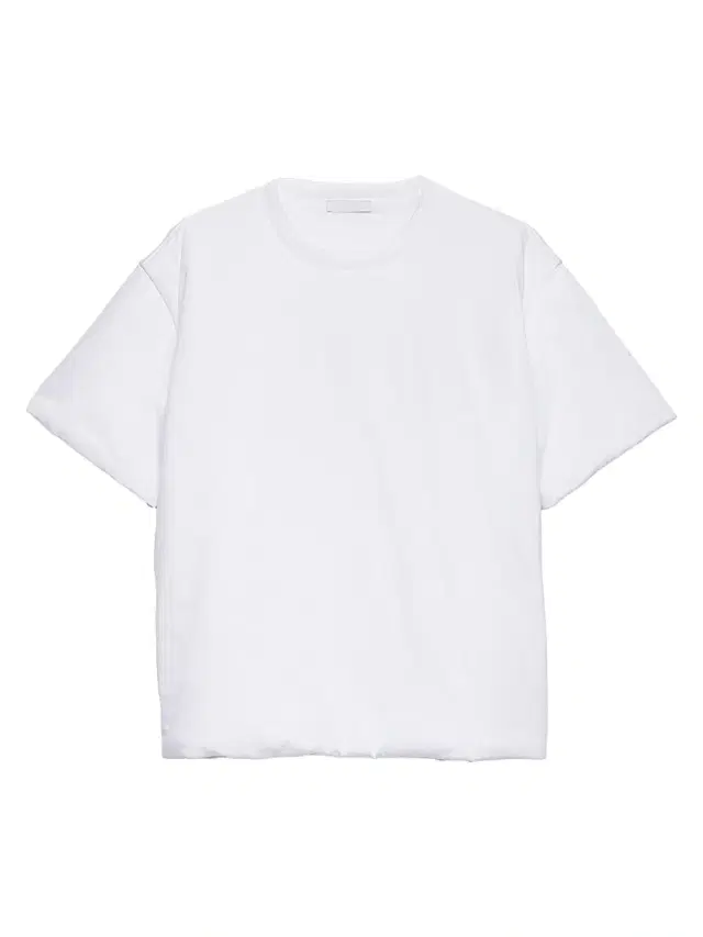 Men's Padded Cotton T-Shirt - White