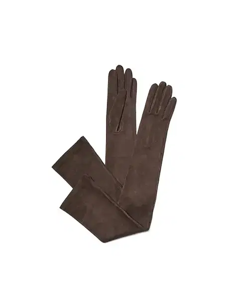 Michael Kors Collection Suede Opera Gloves