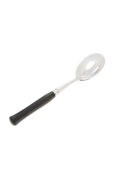 Alain Saint-Joanis Riviera Silver-Plated Ebony Salad Set - Black | Thumbnail 3