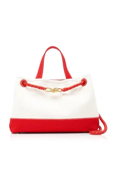 Bottega Veneta Andiamo Canvas Tote Bag | Thumbnail 9
