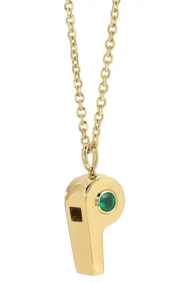 Anita Ko Colombian Emerald Whistle Necklace | Thumbnail 1