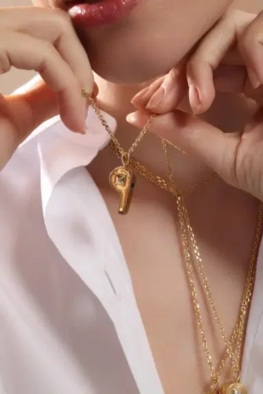 Anita Ko Spike Whistle Necklace | Thumbnail 4