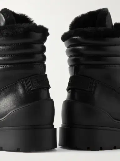Bogner St. Moritz Embellished Shearling-lined Leather Ankle Boots | Thumbnail 4