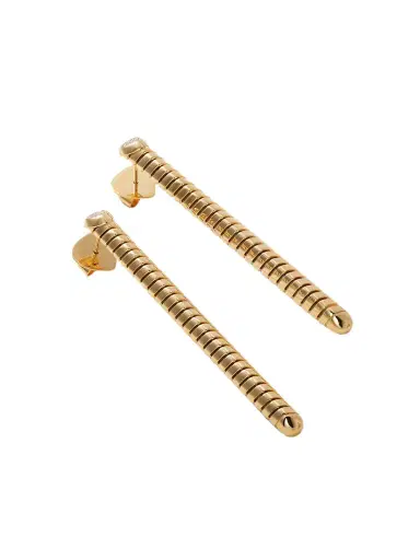Marina B Trisolina 18-karat Gold Diamond Earrings | Thumbnail 1