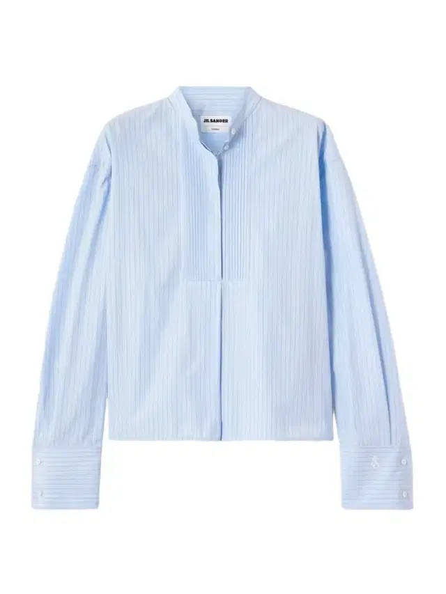Thursday Pleated Striped Cotton-poplin Shirt