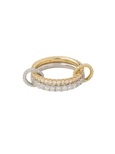 Spinelli Kilcollin Cadence 18-karat White And Yellow Gold Diamond Ring | Thumbnail 1