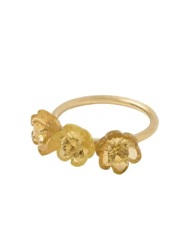 Irene Neuwirth Botanical 18-karat Gold Beryl Ring | Thumbnail 1