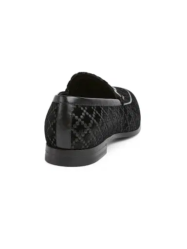 Gucci Men's Next Horsebit Velvet Loafers - Black - Size 13 | Thumbnail 3 Gucci Men's Next Horsebit Velvet Loafers - Black - Size 13 | Thumbnail 3
