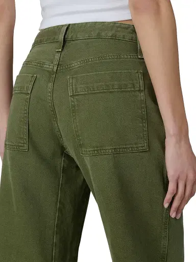 Joe's Jeans Women's The Double-Pocket Mid-Rise Barrel Jeans | Thumbnail 7