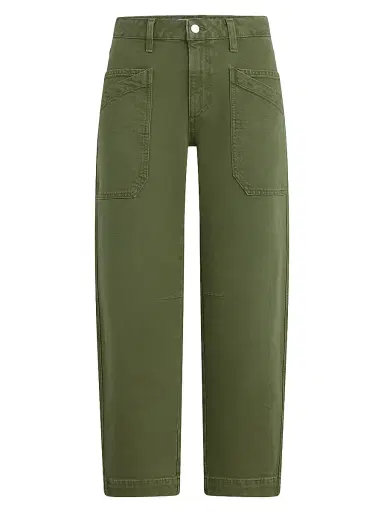 Joe's Jeans Women's The Double-Pocket Mid-Rise Barrel Jeans | Thumbnail 1