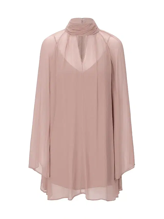 Staud Women's Esther Semi-Sheer Minidress - Taupe