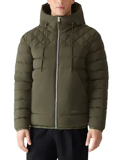Mackage Men's Bergen Puffer Jacket - Light Military - Size 46 | Thumbnail 3