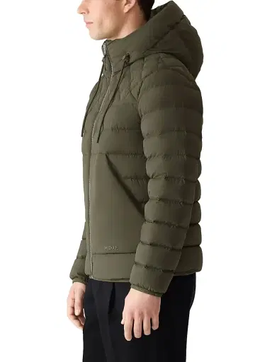 Mackage Men's Bergen Puffer Jacket - Light Military - Size 46 | Thumbnail 4
