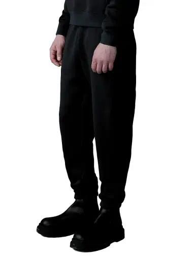 Mackage Men's Marvin Cotton-Blend Drawstring Track Pants - Black - Size Small | Thumbnail 4