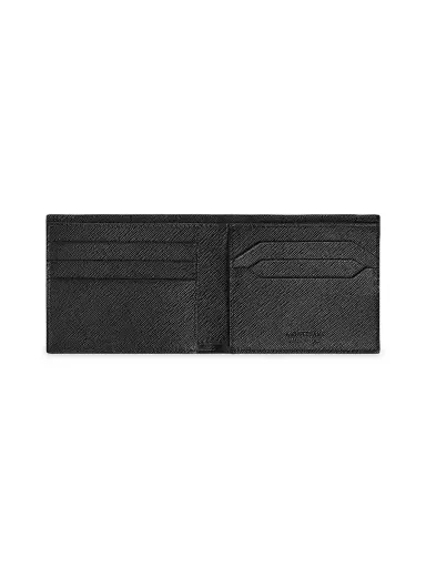 Montblanc Men's Sartorial Two-Tone Embossed-Leather Bifold Wallet - Blue | Thumbnail 3 Montblanc Men's Sartorial Two-Tone Embossed-Leather Bifold Wallet - Blue | Thumbnail 3