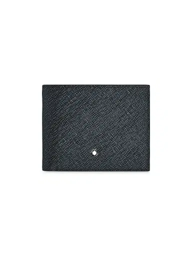 Montblanc Men's Sartorial Two-Tone Embossed-Leather Bifold Wallet - Blue | Thumbnail 1 Montblanc Men's Sartorial Two-Tone Embossed-Leather Bifold Wallet - Blue | Thumbnail 1