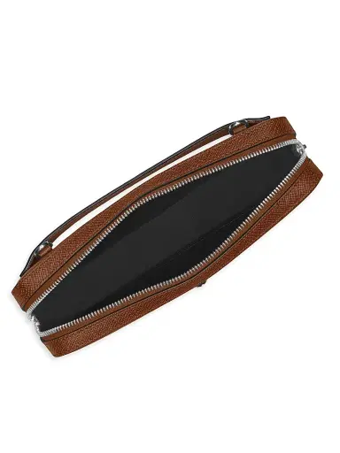 Montblanc Men's Sartorial Mini Leather Crossbody Bag - Brown | Thumbnail 2 Montblanc Men's Sartorial Mini Leather Crossbody Bag - Brown | Thumbnail 2