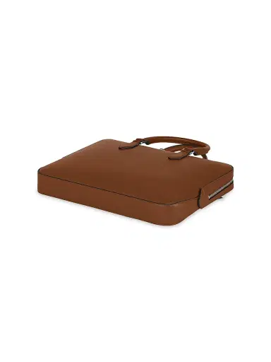 Montblanc Men's Sartorial Leather Document Case - Brown | Thumbnail 6 Montblanc Men's Sartorial Leather Document Case - Brown | Thumbnail 6