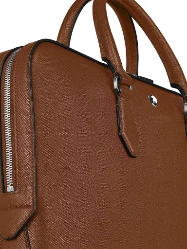 Montblanc Men's Sartorial Leather Document Case - Brown | Thumbnail 8 Montblanc Men's Sartorial Leather Document Case - Brown | Thumbnail 8