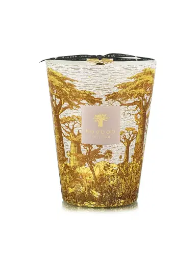 Baobab Collection Sacred Trees Boukani Scented Candle - Yellow Small | Thumbnail 1
