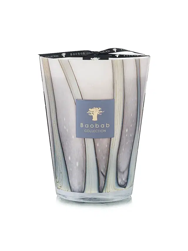 Baobab Collection Woods Broceliande Scented Candle - Grey Small