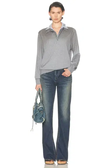 Acne Studios Koyat Silky Wool Sweater | Thumbnail 4