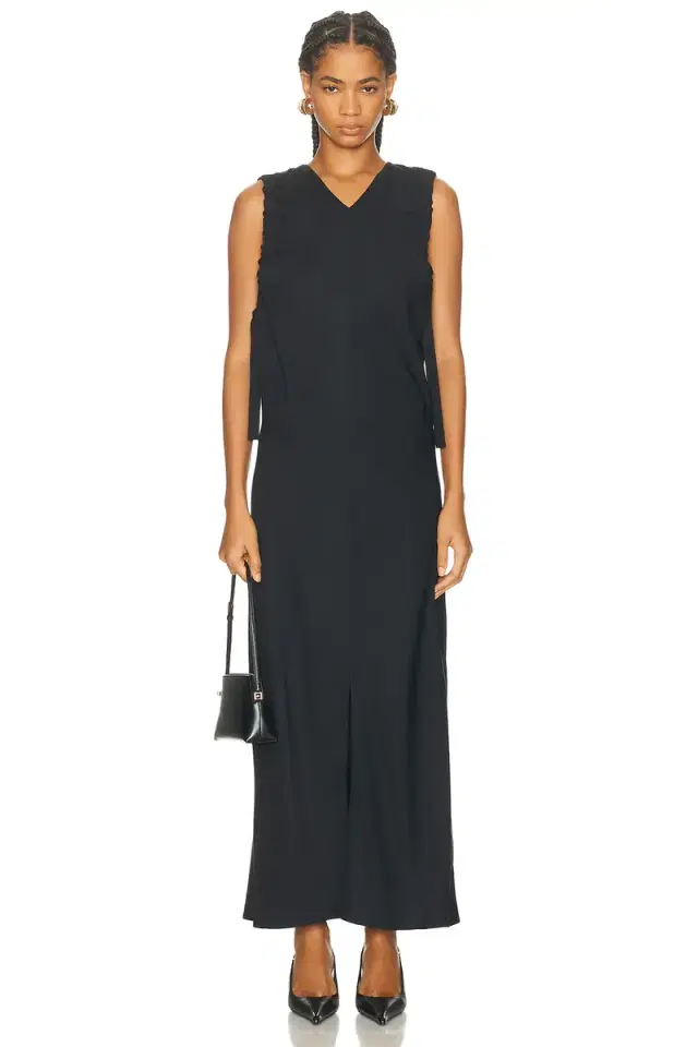 Helmut Lang Ruched Dress