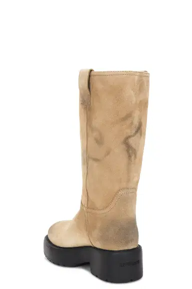 Miu Miu Suede Boot | Thumbnail 3 Miu Miu Suede Boot | Thumbnail 3