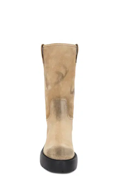 Miu Miu Suede Boot | Thumbnail 4 Miu Miu Suede Boot | Thumbnail 4
