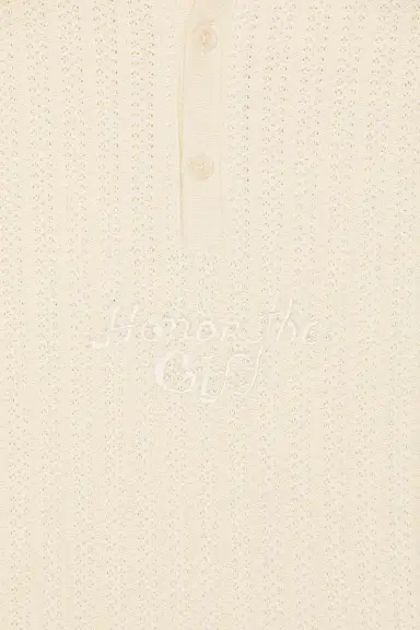 Honor The Gift Long Sleeve Knit Polo | Thumbnail 5