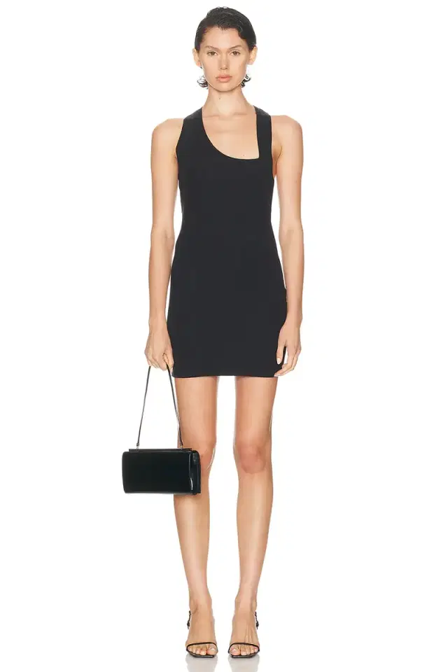 Ziah Asymmetric Racer Dress
