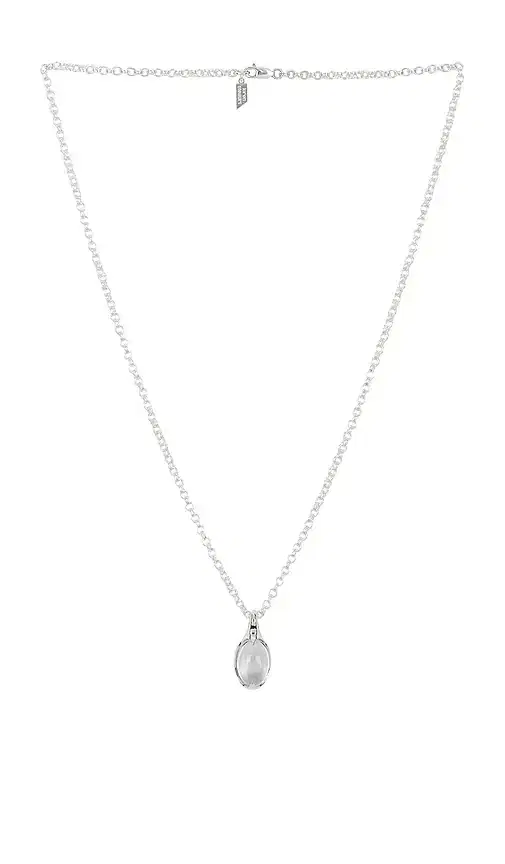 Loren Stewart Crystal Orb Amulet Necklace