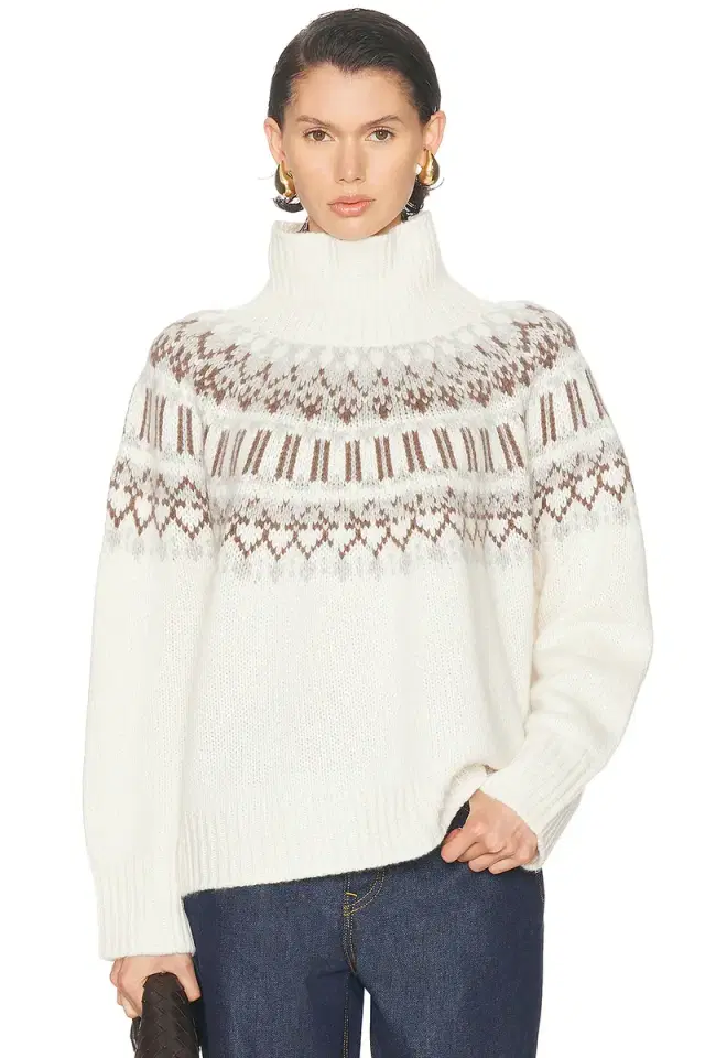 SABLYN Scottie Slouchy Mockneck Sweater