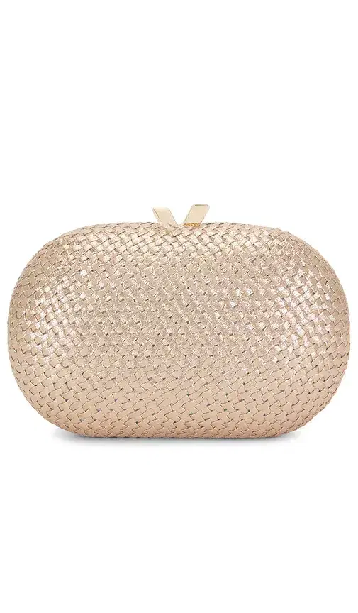 olga berg Lucia Oval Clutch