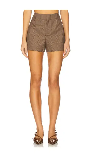 Cami NYC Jolie Plaid Short | Thumbnail 1