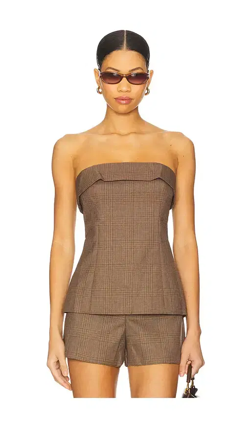 London Strapless Top