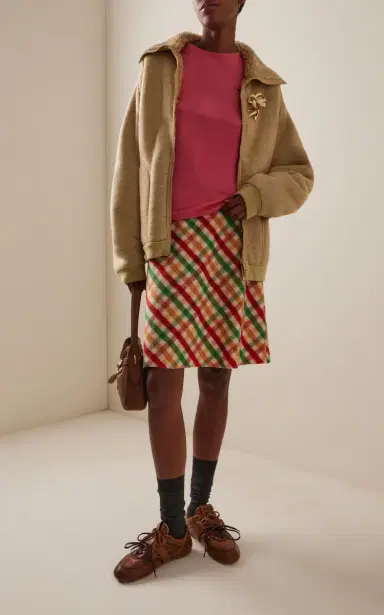Miu Miu Sherpa Jacket | Thumbnail 3 Miu Miu Sherpa Jacket | Thumbnail 3