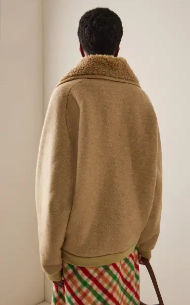 Miu Miu Sherpa Jacket | Thumbnail 5 Miu Miu Sherpa Jacket | Thumbnail 5