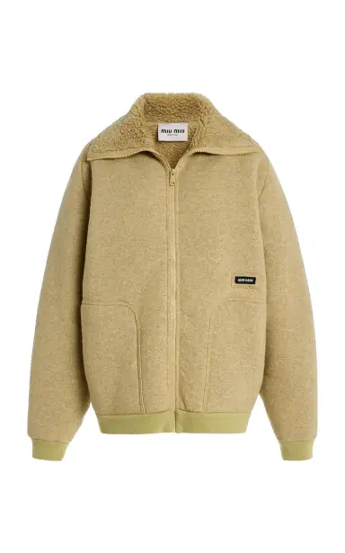 Miu Miu Sherpa Jacket | Thumbnail 7 Miu Miu Sherpa Jacket | Thumbnail 7