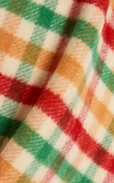 Miu Miu Checked Wool-Blend Midi Skirt | Thumbnail 6 Miu Miu Checked Wool-Blend Midi Skirt | Thumbnail 6