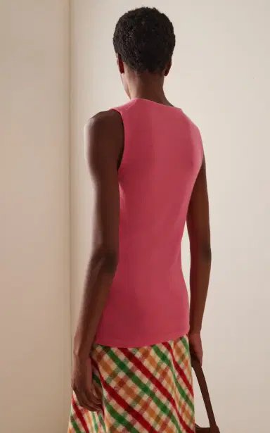 Miu Miu Cashmere-Silk Sleeveless Sweater | Thumbnail 5 Miu Miu Cashmere-Silk Sleeveless Sweater | Thumbnail 5