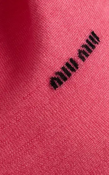 Miu Miu Cashmere-Silk Sleeveless Sweater | Thumbnail 6 Miu Miu Cashmere-Silk Sleeveless Sweater | Thumbnail 6