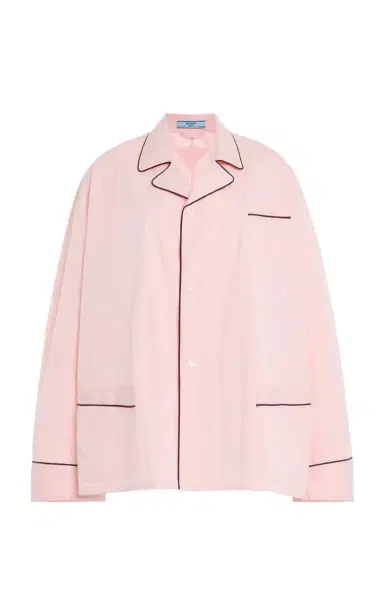 Prada Jacquard Cotton PJ Top | Thumbnail 1 Prada Jacquard Cotton PJ Top | Thumbnail 1
