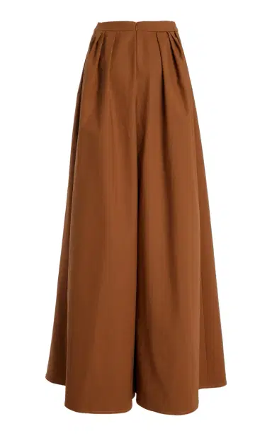 Carolina Herrera Stretch-Cotton Palazzo Pants | Thumbnail 6