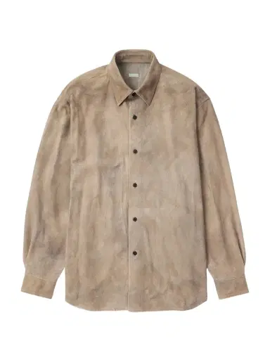 A.PRESSE Distressed Suede Shirt Jacket - Men | Thumbnail 1