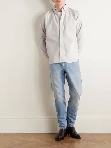 ELEVENTY Button-Down Collar Cotton Oxford Shirt - Men | Thumbnail 2
