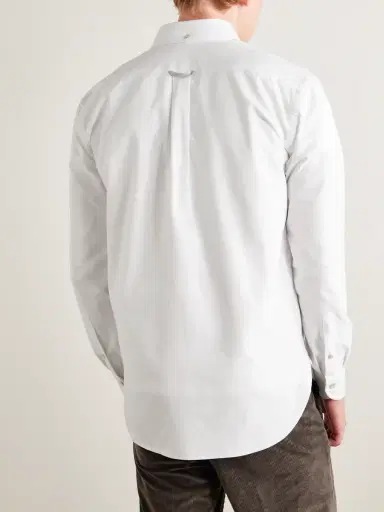 ELEVENTY Button-Down Collar Cotton Oxford Shirt - Men | Thumbnail 3