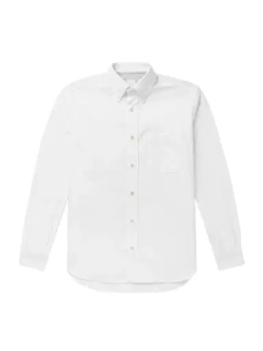 ELEVENTY Button-Down Collar Cotton Oxford Shirt - Men | Thumbnail 1