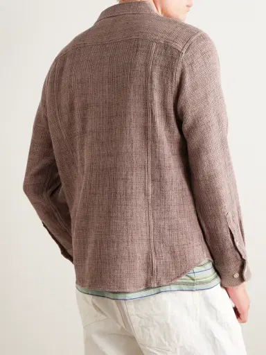 Corridor Waffle-Knit Cotton Shirt - Men | Thumbnail 3 Corridor Waffle-Knit Cotton Shirt - Men | Thumbnail 3